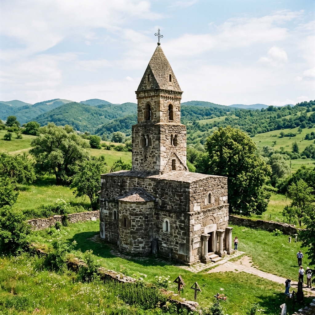 Biserica de piatră din Densuș